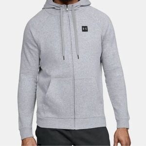 Under Armour Gray Full Zip Hoodie size Large Men’s